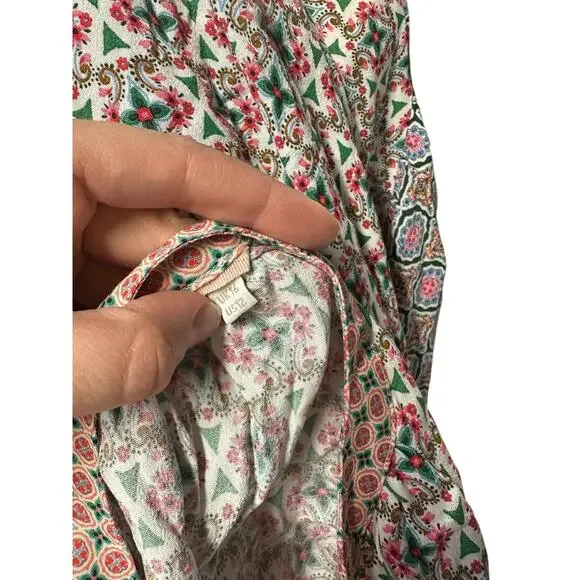 Boden Multicolor Patterned Midi Dress - Picture 7 of 11